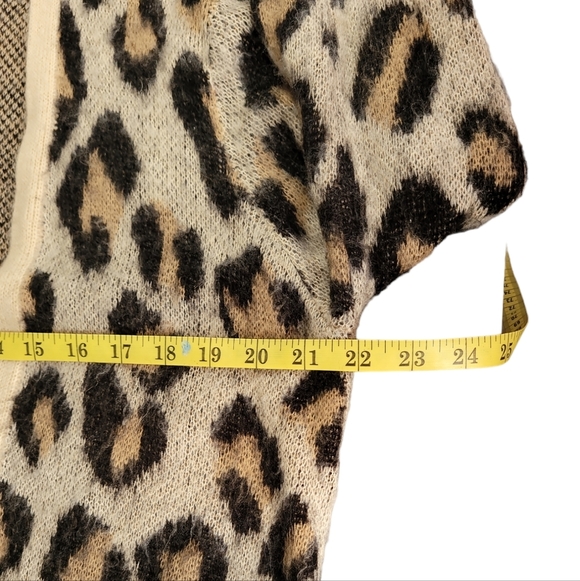 WITTY FOX | Printed Cardigan | Color: Leopard | Size: L - Picture 7 of 7